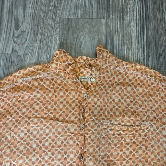 Intimately Free People Celia Printed Blouse - Picture 3 of 4